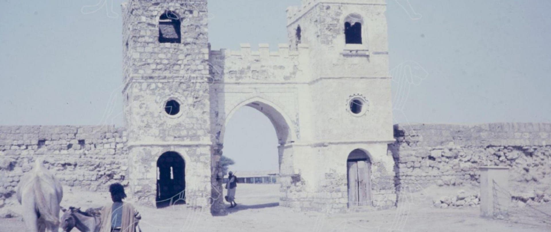 Architectural heritage — historic gateway in Sudan